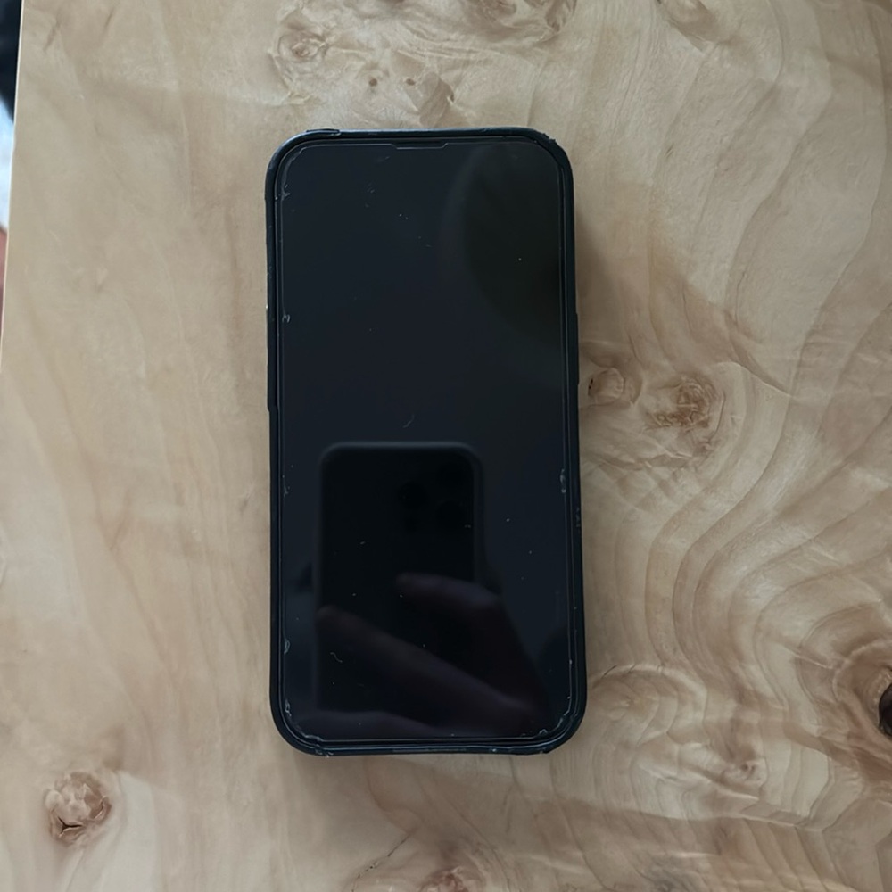 iphone 13 pro Black (Cracked Camera, Camera still works)